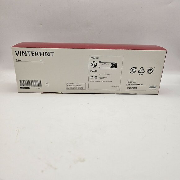 Ikea Vinterfint 105.245.26 Set of 3 Red Birds 21543 Cardinals 21543 - Picture 4 of 5